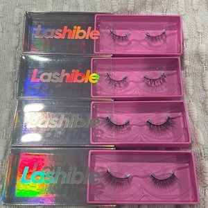 Four sets of magnetic Lashible lashes